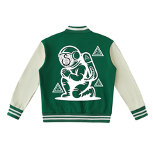Load image into Gallery viewer, S Society Peace Astro x New Era High Classic Fleeced Varsity Jacket