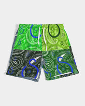Load image into Gallery viewer, S Society Cali x 4 Green Swim Trunk