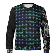 Load image into Gallery viewer, S Society Brand Stacked Aqua X Angels Unisex Crewneck Pullover Sweatshirt