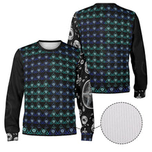 Load image into Gallery viewer, S Society Brand Stacked Aqua X Angels Unisex Crewneck Pullover Sweatshirt