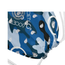 Load image into Gallery viewer, S Society Wavy Blue Camouflage Classic Snapbacks (FREE DRAWSTRING BAG)