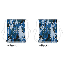 Load image into Gallery viewer, S Society Wavy Blue Camouflage Classic Snapbacks (FREE DRAWSTRING BAG)