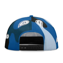 Load image into Gallery viewer, S Society Wavy Blue Camouflage Classic Snapbacks (FREE DRAWSTRING BAG)