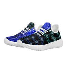 Load image into Gallery viewer, S Society Cali Blue X Stacked Mesh Knit Sneakers
