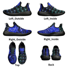 Load image into Gallery viewer, S Society Cali Blue X Stacked Mesh Knit Sneakers