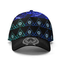 Load image into Gallery viewer, S Society Cali Blue X Stacked Premiere Baseball Cap