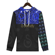 Load image into Gallery viewer, S Society Cali Blue X Stacked Premiere Unisex Hoodie