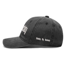Load image into Gallery viewer, S Society Minding My Business Four Sides Embroidered Denim Baseball Cap