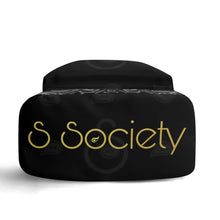 Load image into Gallery viewer, S Society Grand x Stacked Blk 17 Inch Leather Backpack