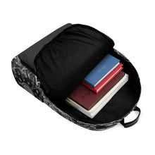 Load image into Gallery viewer, S Society Grand x Stacked Blk 17 Inch Leather Backpack