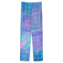 Load image into Gallery viewer, S Society Crystal BP Women's See Through Swimsuit Bottom Cover Up Straight Leg Pants (FREE TOTE BAG)