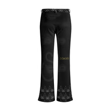 Load image into Gallery viewer, S Society Stacked x Fade Blk Unisex Elegant Flare Pants