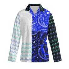 Load image into Gallery viewer, S Society Cali X Sacked White Shield Notch Collar Long-Sleeve Luxury Set