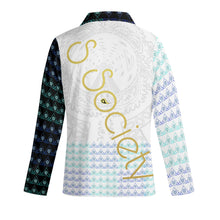 Load image into Gallery viewer, S Society Cali X Sacked White Shield Notch Collar Long-Sleeve Luxury Set