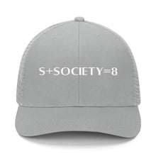Load image into Gallery viewer, S Society SS8 Sport Embroidered Grid Mesh Trucker Hat