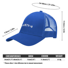 Load image into Gallery viewer, S Society SS8 Sport Embroidered Grid Mesh Trucker Hat