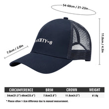 Load image into Gallery viewer, S Society SS8 Sport Embroidered Grid Mesh Trucker Hat