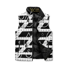 Load image into Gallery viewer, S Society Elements Spine BGW Unisex Lightweight Stand Collar Zip Up Puffer Vest