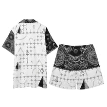 Load image into Gallery viewer, S Society Elements Spine BGW x Grand Mens Regular Fit Hawaiian Short Sleeve Shirt and Shorts Set