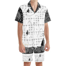 Load image into Gallery viewer, S Society Elements Spine BGW x Grand Mens Regular Fit Hawaiian Short Sleeve Shirt and Shorts Set