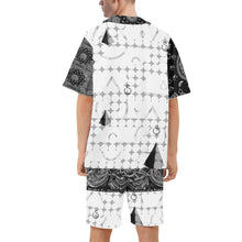 Load image into Gallery viewer, S Society Elements Spine BGW x Grand Mens Regular Fit Hawaiian Short Sleeve Shirt and Shorts Set