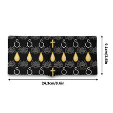 Load image into Gallery viewer, S Society Tru Luck Re-Born Leather Wallet Paper Folded Wallet