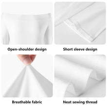 Load image into Gallery viewer, S Society Grand 3D Off The Shoulder Short Sleeve Elegant Wrap Dress