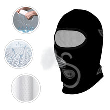 Load image into Gallery viewer, S Society Black n Gray Balaclava Full Face Mask