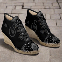 Load image into Gallery viewer, S Society Grand 3D Luxury Vegan Made Wedge Heels Casual Dress Shoes