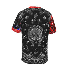 Load image into Gallery viewer, S Society Grand 3D x Cali Red x Smokey Short Sleeve T-shirt with Neck String