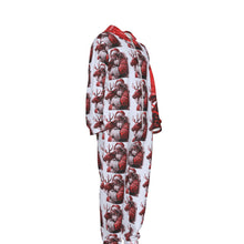 Load image into Gallery viewer, S Society Astro Santa x Cali Red Christmas Unisex Warm Jumpsuit