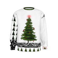 Load image into Gallery viewer, S Society Christmas Tree x Classic Drop-shoulder Knitted Fleece Sweater