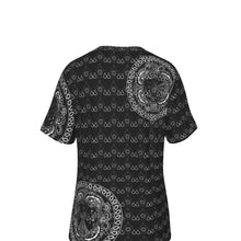 Load image into Gallery viewer, S Society Stacked Shield V-Neck T-Shirt