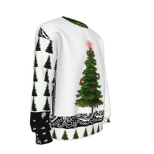 Load image into Gallery viewer, S Society Christmas Tree x Classic Drop-shoulder Knitted Fleece Sweater
