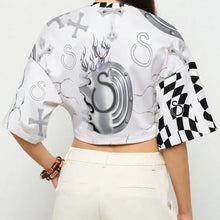 Load image into Gallery viewer, S Society High Cross x Flag Race Unisex Crop Top