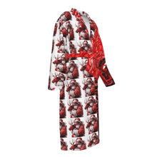 Load image into Gallery viewer, S Society Astro Santa x Cali Red Unisex Christmas Heavy Fleece Robe