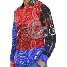 Load image into Gallery viewer, S Society Cali X Smokey Shade Mix Lapel Collar Shirt