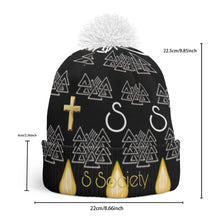 Load image into Gallery viewer, S Society Tru Luck Re-Born Knitted Hat With Pom-Pom