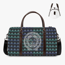 Load image into Gallery viewer, S Society Stacked Blue Duffle Bag