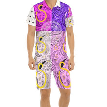 Load image into Gallery viewer, S Society Cali X 4 Pink Short Sleeve Shirt and Shorts Set