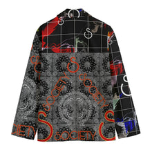 Load image into Gallery viewer, S Society Grand R x Smokey Chess Casual Flat Lapel Collar Cotton Blazer