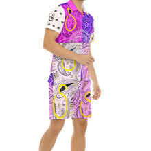 Load image into Gallery viewer, S Society Cali X 4 Pink Short Sleeve Shirt and Shorts Set