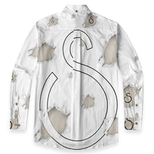 Load image into Gallery viewer, S Society Soul Searching Luxury Cotton Casual Lapel Long Sleeve Shirt