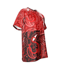 Load image into Gallery viewer, S Society Cali X Red Unisex Velvet T-Shirt