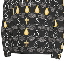 Load image into Gallery viewer, S Society Tru Luck Re-Born Unisex Half Button Hoodie