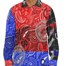 Load image into Gallery viewer, S Society Cali X Smokey Shade Mix Lapel Collar Shirt