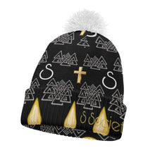 Load image into Gallery viewer, S Society Tru Luck Re-Born Knitted Hat With Pom-Pom