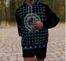 Load image into Gallery viewer, S Society Stacked Blue Cali x Heavy Fleece Hoodie