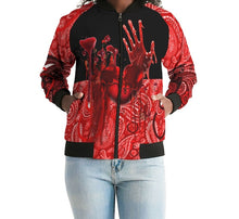 Load image into Gallery viewer, S Society Unisex Spooky Love Bomber Jacket