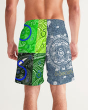 Load image into Gallery viewer, S Society Cali x 4 Green Swim Trunk